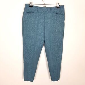 Ariat Pro Series Breeches Womens Sz 32 L Blue Horse Riding Pants Tri Factor